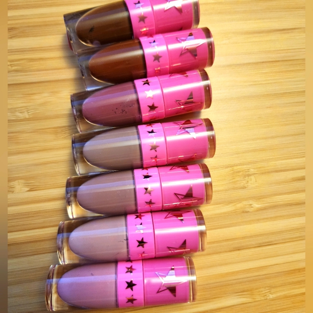 Jeffree Star mini Nudes Velour Liquid Lipstick lot